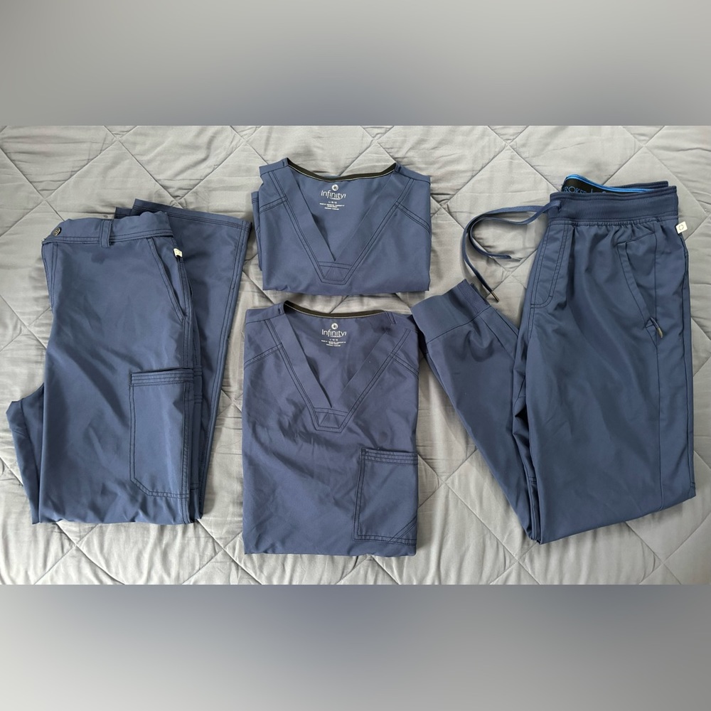 Navy Cherokee Infinity Scrubs